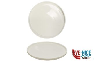 porcellana B.B. WHITE-PIATTO TONDO CM.26,1X2,2 BA3113 IMPORT TAVOLA PROFESSIONAL