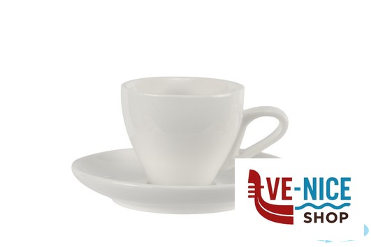 porcellana B.B. WHITE-PIATTINO CAFFE CN.11,9X2 BA2831 IMPORT TAVOLA PROFESSIONAL - immagine 2