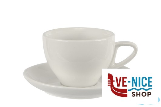 porcellana B.B. WHITE-PIATTINO CAPPUCCIO BA2833 IMPORT TAVOLA PROFESSIONAL - immagine 2