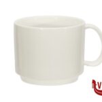 porcellana B.B. WHITE-TAZZA CAPPUCCIO IMPILABILE 280ML   BA2499-2 IMPORT TAVOLA PROFESSIONAL