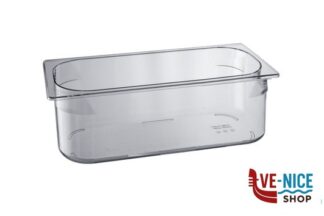 0 BACINELLA GELATO IN POLICARBONATO TRASPARENTE CM. 36X16,5 H.12 MORI2A