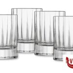 vetro BACH-CONFEZIONE 4 BICCHIERI LIQUORE CL.7  06794-02 BORMIOLI LUIGI