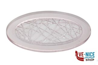 accessori bagno BAGNO-PORTASAPONE LUX OVALE CM 14X8,5X0,6 COLORI ASSORTITI VERDE, BLU, CRISTALLO, FUME. SUPER 78 SRL