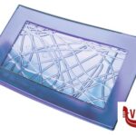 accessori bagno BAGNO-PORTASAPONE LUX RETT.CM 13X9X0,6 COLORI ASSORTITI  VERDE, BLU, CRISTALLO, FUME. SUPER 78 SRL