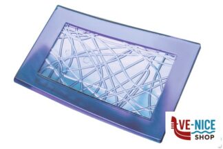 accessori bagno BAGNO-PORTASAPONE LUX RETT.CM 13X9X0,6 COLORI ASSORTITI VERDE, BLU, CRISTALLO, FUME. SUPER 78 SRL