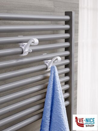 accessori bagno BAGNO-TERMO APPENDINO SET 2 PEZZI CM 7,5X7 BIANCO SUPER 78 SRL