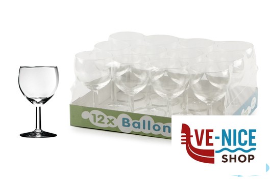 vetro BALLON LIBBEY CALICI CONF.12 CL.19-20 620054 05764 B.V.KONINKLIJKE NEDERLANDSCHE GLASFABRIEK LEERDAM - immagine 2