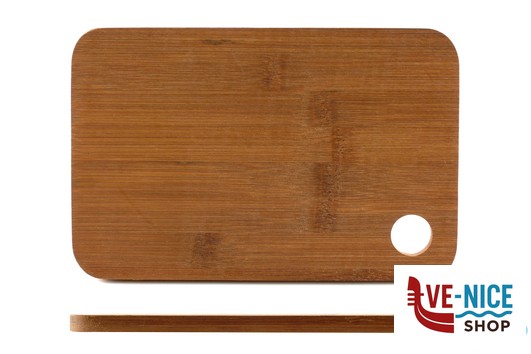 sottopentole BAMBOO DARK-TAGLIERE RETTANGOLARE CM 23X15XH.1 CON FORO IDEALE DA APPENDERE KESPER F.ANTON GMBH