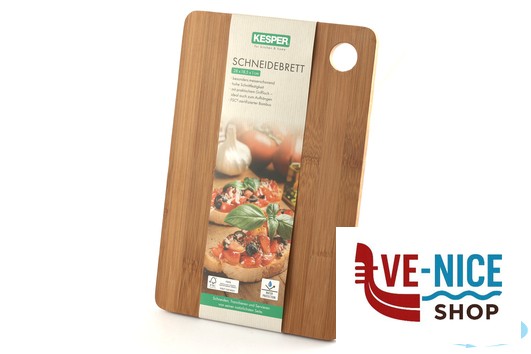 taglieri/mattarelli BAMBOO DARK-TAGLIERE RETTANGOLARE CM 28X18,5XH.1 CON FORO IDEALE DA APPENDERE KESPER F.ANTON GMBH - immagine 4