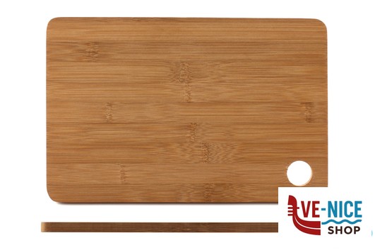 taglieri/mattarelli BAMBOO DARK-TAGLIERE RETTANGOLARE CM 28X18,5XH.1 CON FORO IDEALE DA APPENDERE KESPER F.ANTON GMBH