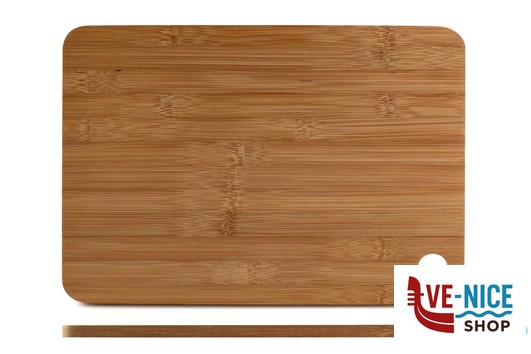 taglieri/mattarelli BAMBOO DARK-TAGLIERE RETTANGOLARE CM 33X23XH.1 CON FORO IDEALE DA APPENDERE KESPER F.ANTON GMBH