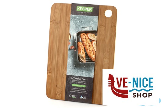 taglieri/mattarelli BAMBOO DARK-TAGLIERE RETTANGOLARE CM 33X23XH.1 CON FORO IDEALE DA APPENDERE KESPER F.ANTON GMBH - immagine 3