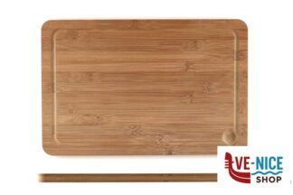 taglieri/mattarelli BAMBOO DARK-TAGLIERE RETTANGOLARE CM 38X25XH.1,6 CON SCANALATURA KESPER F.ANTON GMBH