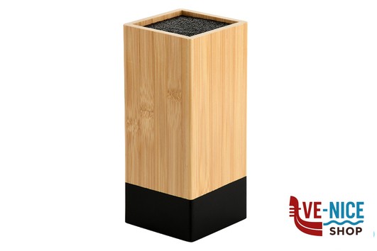 taglieri/mattarelli BAMBOO-NERO-CEPPO PORTACOLTELLI CM 10X10XH.23 SOLO CEPPO SENZA I COLTELLI KESPER F.ANTON GMBH