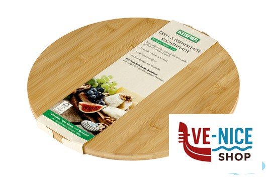 taglieri/mattarelli BAMBOO-TAGLIERE GIREVOLE CM 35XH.3 KESPER F.ANTON GMBH - immagine 2