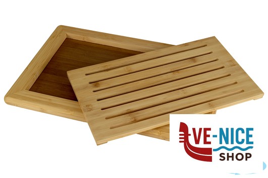 taglieri/mattarelli BAMBOO-TAGLIERE PANE RETTANGOLARE CM 42X28XH.2 KESPER F.ANTON GMBH - immagine 3