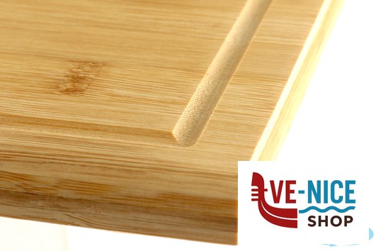 taglieri/mattarelli BAMBOO-TAGLIERE RETTANGOLARE CM 31X21XH.1,6 CON SCANALATURA KESPER F.ANTON GMBH - immagine 3