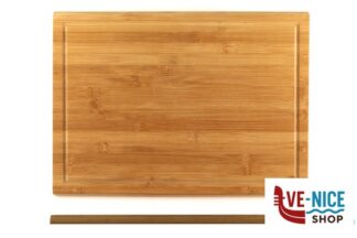 taglieri/mattarelli BAMBOO-TAGLIERE BAMBOO RETTANGOLARE CM 44X32XH.1,6 CON SCANALATURA KESPER F.ANTON GMBH