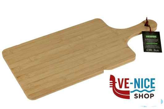 taglieri/mattarelli BAMBOO-TAGLIERE RETTANGOLARE CM 55X25XH.1,5 CON MANICO KESPER F.ANTON GMBH - immagine 2