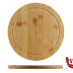 taglieri/mattarelli BAMBOO-TAGLIERE TONDO CM 25 H.1,3 CON SCANALATURA KESPER F.ANTON GMBH