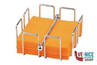 0 BAR-PORTATOVAGLIOLI 14X14H6,5 METALLO CROM APS - ON DEMAND