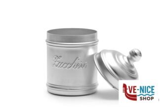 altri materiali BARATTOLO ALLUMINIO ZUCCHERO CM10 H12 METALLURGICA ITALO OTTINETTI