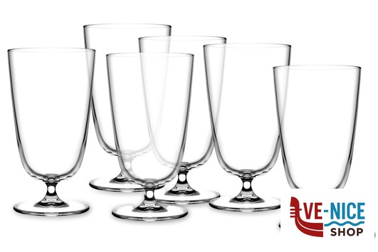 altri calici BARGIANI-CONFEZIONE 6 CALICI COCKTAIL HIGHBALL CL 37 H.15 NUDE PASABAHCE