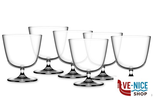 altri calici BARGIANI - CONFEZIONE 6 CALICI COCKTAIL OLD FASHIONED CL 32 H.10 NUDE PASABAHCE