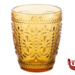 vetro BAROQUE AMBRA-BICCHIERE ACQUA CL29  P91410 IMPORT TAVOLA PROFESSIONAL