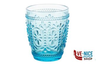 vetro BAROQUE AZZURRO-BICCHIERE ACQUA CL29 P91410 IMPORT TAVOLA PROFESSIONAL
