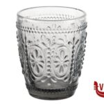vetro BAROQUE GRIGIO-BICCHIERE ACQUA CL29  P91410 IMPORT TAVOLA PROFESSIONAL