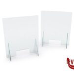 pulizia-igiene BARRIERA PROTETTIVA CON PASSACARTE CM.80X30XH.70 PLEX TRASPARENTE 5MM. MOD.A  DIV2800 MARTELLATO SRL