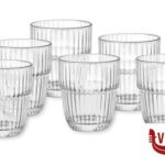 bicchieri bibita BARSHINE CONFEZIONE 6 BICCHIERI ROCKS CL 30,5 TEMPERATO E IMPILABILE 127311 BORMIOLI ROCCO