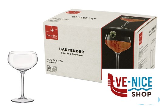 vetro BARTENDER-CONFEZIONE 6 CALICI COCKTAIL CL 25 122111 BORMIOLI ROCCO - immagine 3