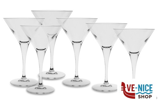 vetro BARTENDER - CONFEZIONE 6 CALICI MARTINI CL 24 BORMIOLI ROCCO
