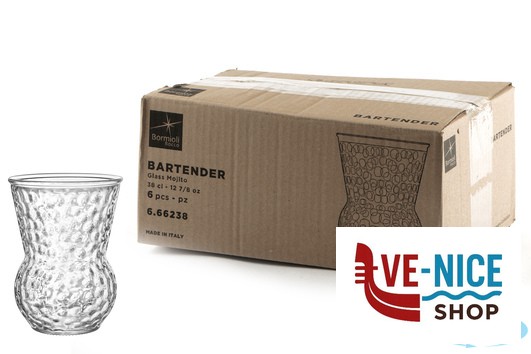 altri bicchieri BARTENDER MOJITO - BICCHIERE COCKTAIL CL 38 BORMIOLI ROCCO - immagine 2