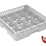pulizia-igiene BASE 16 SCOMPARTI GRIGIA CM.50X50 PER LAVASTOVIGLIE  RBASE16 INOX MACEL