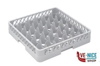pulizia-igiene BASE 36 SCOMPARTI GRIGIA CM.50X50 PER LAVASTOVIGLIE RBASE36 INOX MACEL