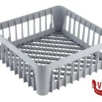 pulizia-igiene BASE GRIGIA APERTA CM.40X40 X LAVASTOVIGLIE  RBASE4040 INOX MACEL