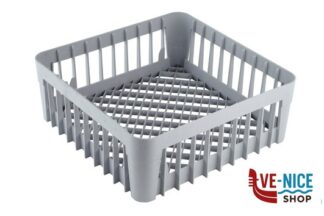 pulizia-igiene BASE GRIGIA APERTA CM.40X40 X LAVASTOVIGLIE RBASE4040 INOX MACEL