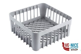 pulizia-igiene BASE UNIVERSALE GRIGIA APERTA CM.35,5X35,5 X LAVASTOVIGLIE RBASE3535 INOX MACEL