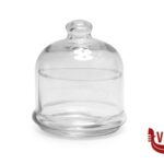 BASIC-CONTENITORE VETRO CON CUPOLA CL 50,5 H 134 MM � 134 MM PASABAHCE vetro 1 pezzi