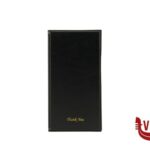 porta menu BASIC-PORTACONTO NERO CM 23,7X12,5 MC-BRBP-BL SECURIT
