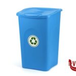 pattumiere BE GREEN PATTUMIERA PLASTICA BLU LT.50    70603 STEFANPLAST