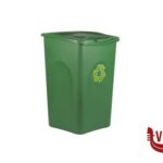 pattumiere BE GREEN PATTUMIERA VERDE 50 LITRI 70602 STEFANPLAST