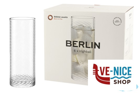 bicchieri bibita BERLIN - BICCHIERE HIGHBALL CL 52,5 H.17,8 STOLZLE LAUSITZ GMBH - immagine 3