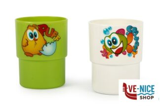 melamina BICCHIERE BIMBI CL 25 COLORI ASSORTITI COSMOPLAST