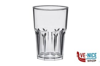 plastica BICCHIERE GRANITY CLEAR CL.40 CONFEZIONE 5 PEZZI IN SAN TRASPARENTE FM-63SAN BREVETTI WAF