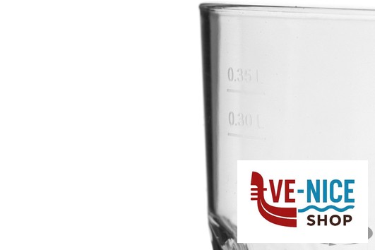 plastica BICCHIERE GRANITY CLEAR CL 40 IN CONFEZIONE DA 5 PEZZI- IN POLISTIRENE TRASPARENTE- FM-63 BREVETTI WAF - immagine 3