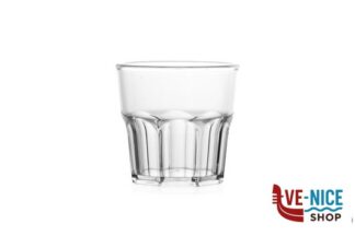plastica BICCHIERE MINIDRINK CL 16 CONFEZIONE 8 PEZZI TRASPARENTE FM-69SAN BREVETTI WAF